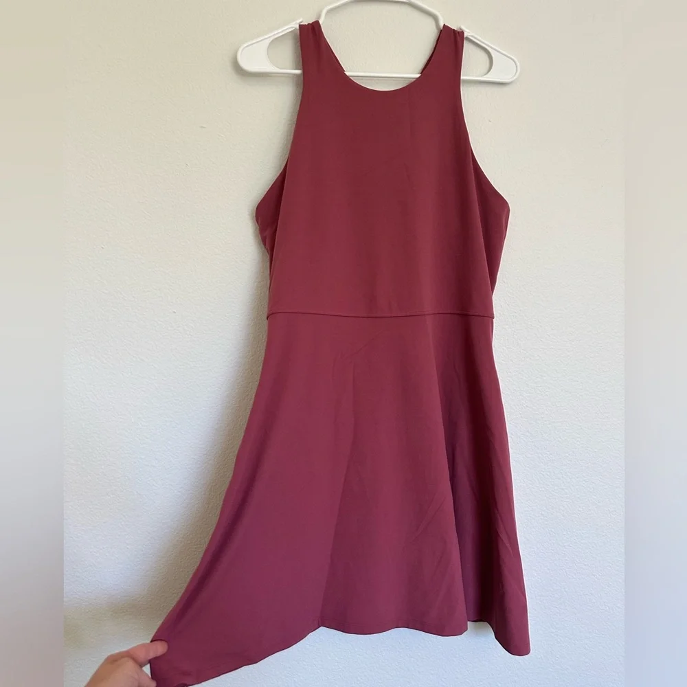 Athleta Berry Mini Dress with POCKETS, tennis, XL - Picture 6 of 10